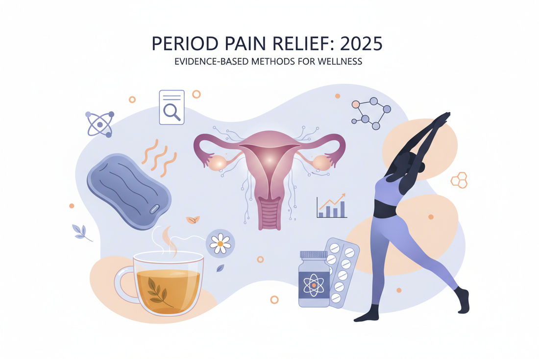 What Science Says About Period Pain Relief in 2025